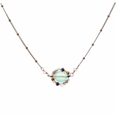 New Erica Style Necklace Oxidized - Anna Balkan 