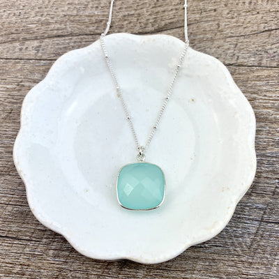 Perfect Gift Everyday Gemstone Pendant Necklace - Anna Balkan 