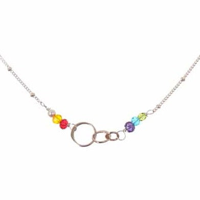 Mini Bubbles Colorful Layering Necklace - Anna Balkan 
