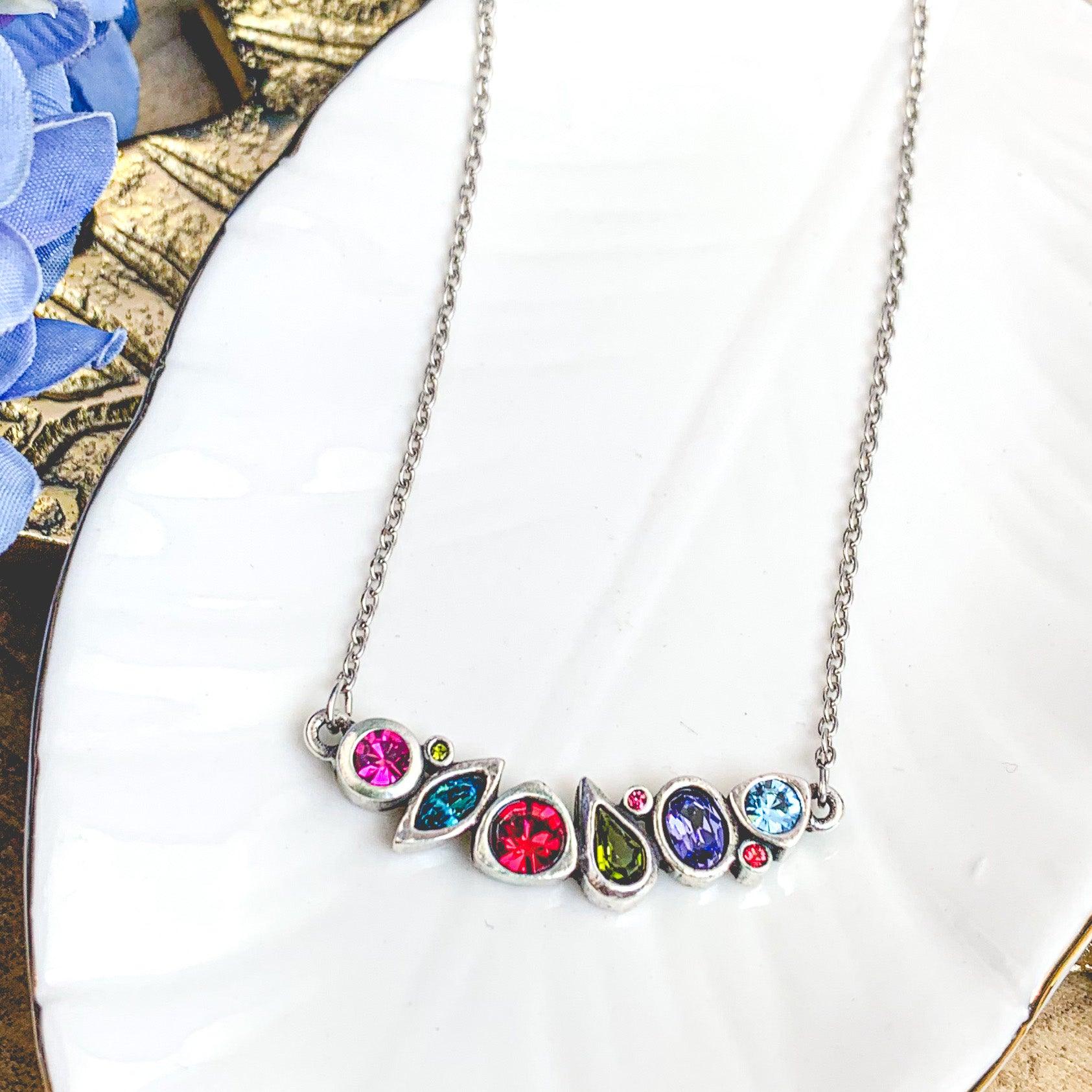 Patricia high quality Locke Swarovski crystal necklace