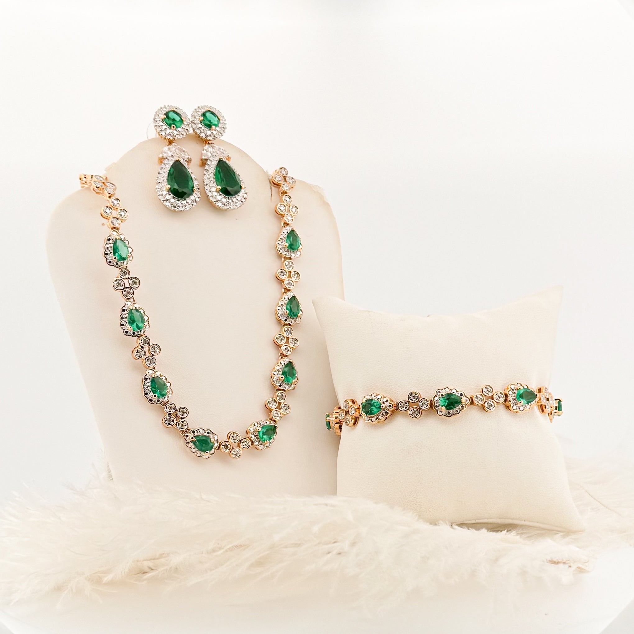 Jackie Kennedy Camrose & Kross Emerald Set – Limited Edition