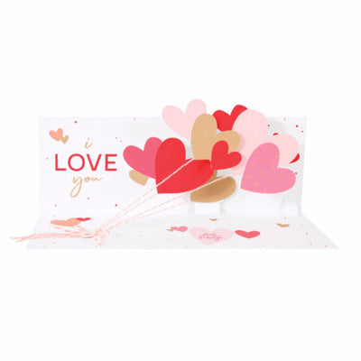 Love Balloons Pop Up Card