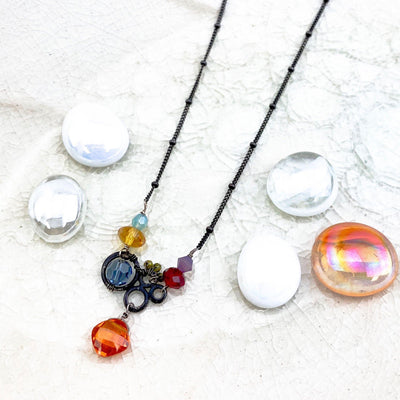 Aria Small Bubble Necklace - Anna Balkan 