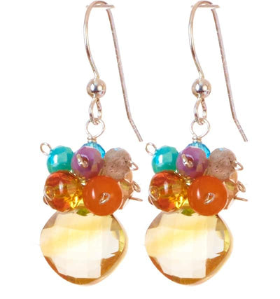 Abby Cluster Earrings - Anna Balkan 